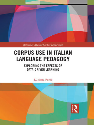 cover image of Corpus Use in Italian Language Pedagogy